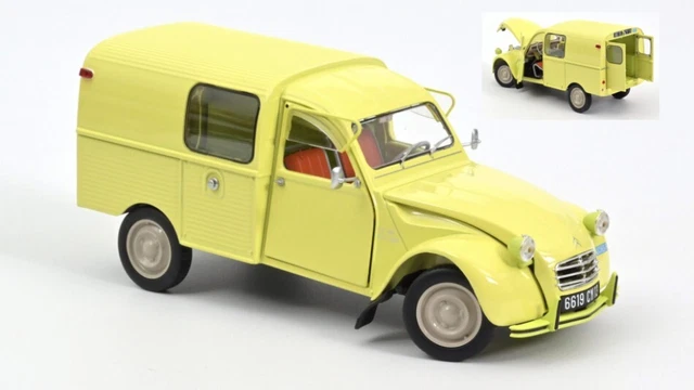 Model Car Scale 1:18 Norev Citroen 2CV Fourgonnette AK350 1966 vehicles