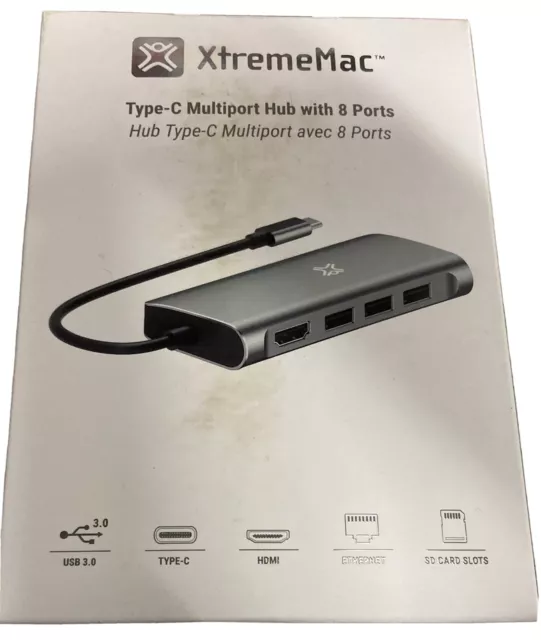 XTREMEMAC Adaptateur Ethernet type C vers RJ45