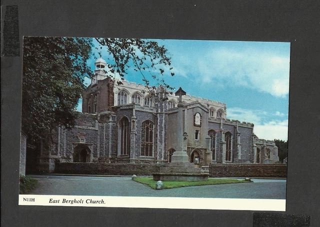 Harvey Barton Postcard East Bergholt Church Suffolk unposted