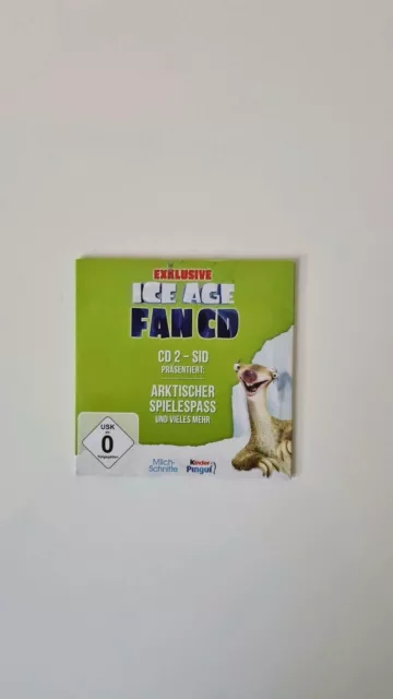 Kinder PC-Spiel "Ice Age" Fan CD 2 Sid Arktischer Spielespass u.v.m.