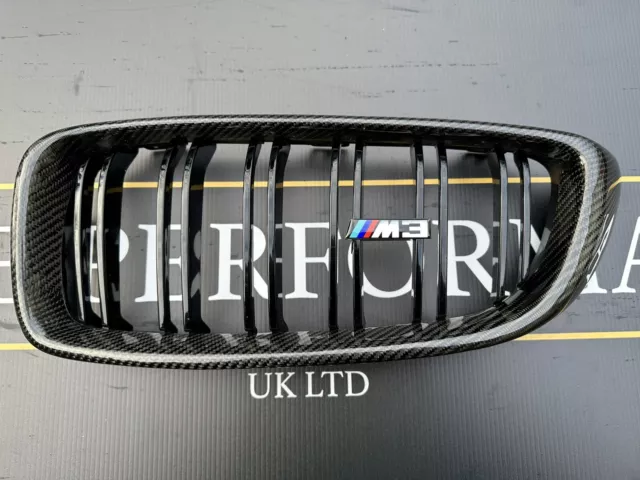 BMW F80 M3 Front Bumper Grille Badge Logo Emblem £19.99 - PicClick UK