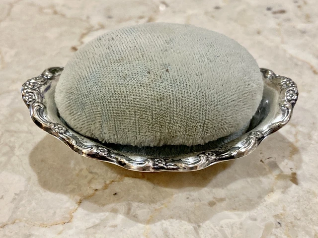 Vintage Reed & Barton Sterling Silver Pin Jewelry Tray.