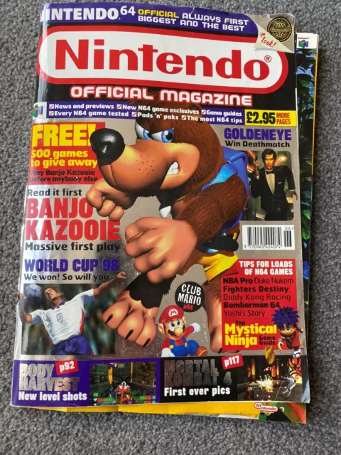 Issue 69. Nintendo Official Magazine bundle.