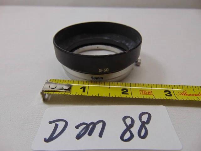 Canon METAL Hood S-50 50mm  Canon 50mm  Japan Made