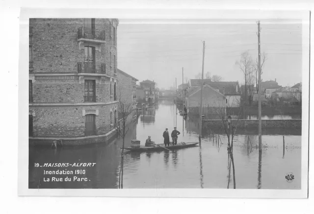94 Houses Alfort Flooding 1910 La Rue Du Parc