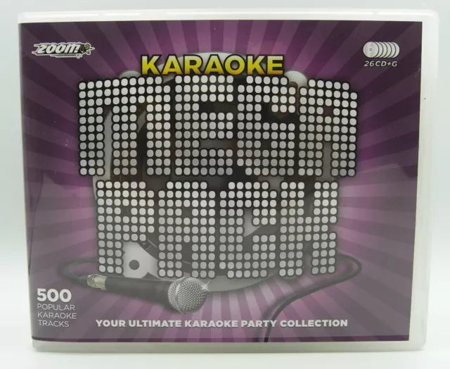 ZOOM KARAOKE - Karaoke Pop Box 3 Party Pack - 120 Songs (CD+G) 