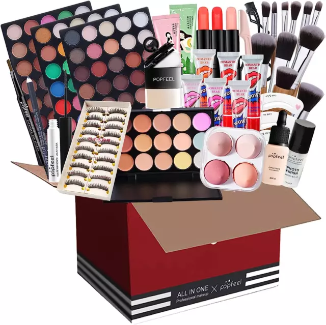 Make-up Gift Set Cosmetics Makeup Palettes All in One Makeup Kit for Full  Face