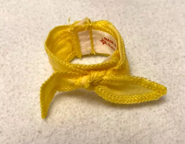 American Girl Doll Blaire's Yellow Cloth Bracelet Meet Outfit Replacement EUC