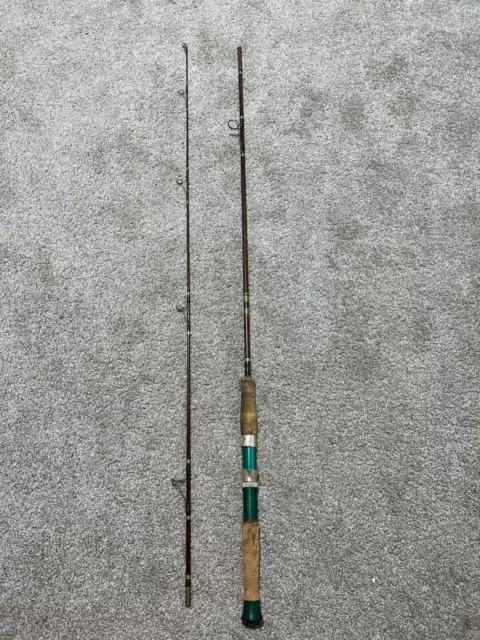 RARE VINTAGE 2-PIECE 7'0 Wright & McGill GREEN HORNET Fishing Rod GFH-7,  VGC $43.77 - PicClick
