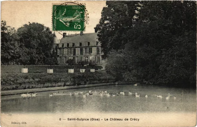 CPA AK St-SULPICE OISE - Le Chateau de Crecy (423935)