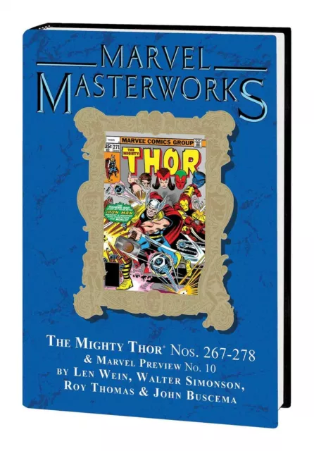 MARVEL MASTERWORKS MIGHTY THOR VOL #17 HARDCOVER Comics VARIANT #267 HC SRP $75