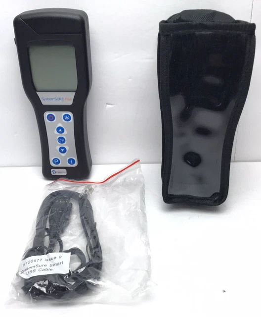 Hygiena SystemSure PLUS V.2 Meter Luminometer ATP Monitoring System W/Case USB L