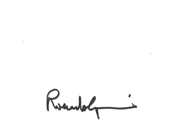 Original Autogramm Von Riccardo Giacconi ( Astrophysiker / Nobelpreis Physik )