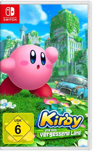 Nintendo SWITCH gioco Kirby e la terra dimenticata inclusi 12 mesi online