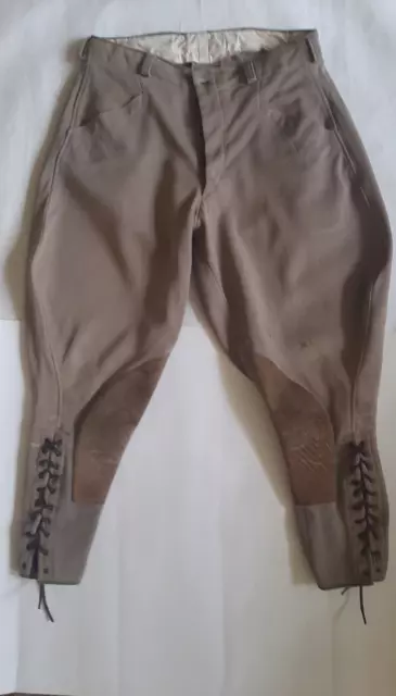 Vintage Jodhpurs Breeches Hose Reithose "H. J. Janssen en zoon"