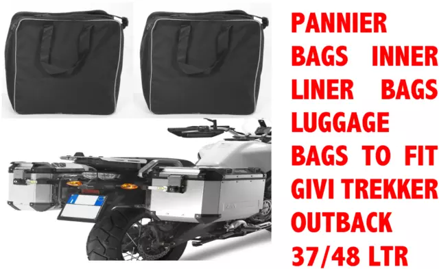 Pannier Bags Inner Liner Bags Luggage Bags To Fit Givi Trekker Outback 37/48 Ltr