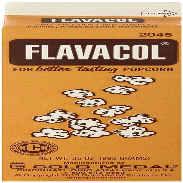 Gold Medal Prod. 2045 Flavacol Seasoning Popcorn Salt 2.18 Pound (Pack of 1)