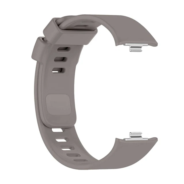 Cinturino In Silicone Per Xiaomi Mi Band 8 - Sostitutivo, Regolabile, Con Doppia Fibbia Metallica, Traspirante, Per Polsi 105-220mm - 3