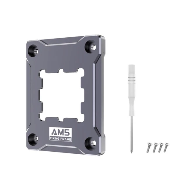 AM5 CPU Halterung - Anti-Biege-Rahmen Mit Schraubendreher | Für AMD AM5 Sockel