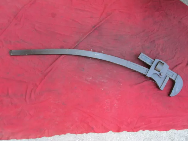 Vintage Walworth Stillson 48” Monkey Pipe Wrench Adjustable Tool Big