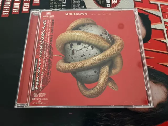 Shinedown - Threat To Survival (Japan-CD inkl. 2 Bonustracks) Neuwertig