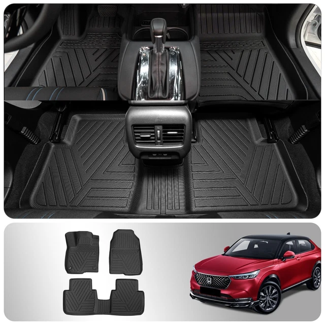FIT 2023 2024 Honda HRV Floor Mats TPE Cargo Liners 2023 HRV