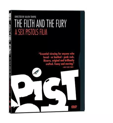 The Filth and the Fury : A Sex Pistols Film -Johnny Rotten  Sid Vicious  New DVD