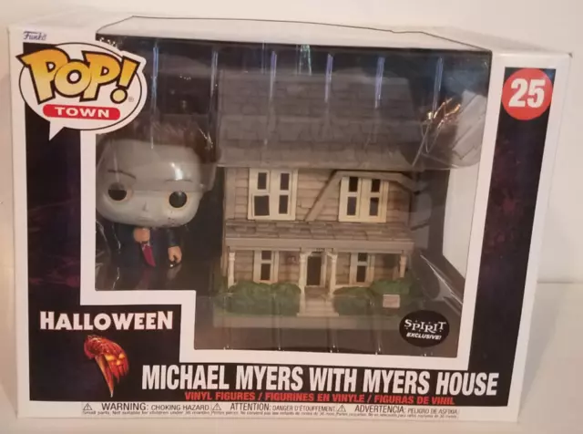 Funko Pop! Town: Halloween Michael Myers with Myers House #25 Spirit Exclusive