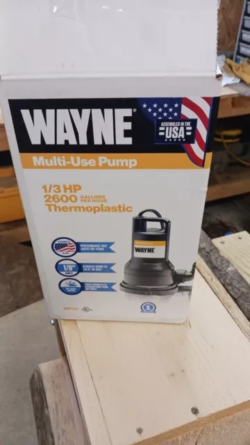 Wayne 1/3hp Sump Pump