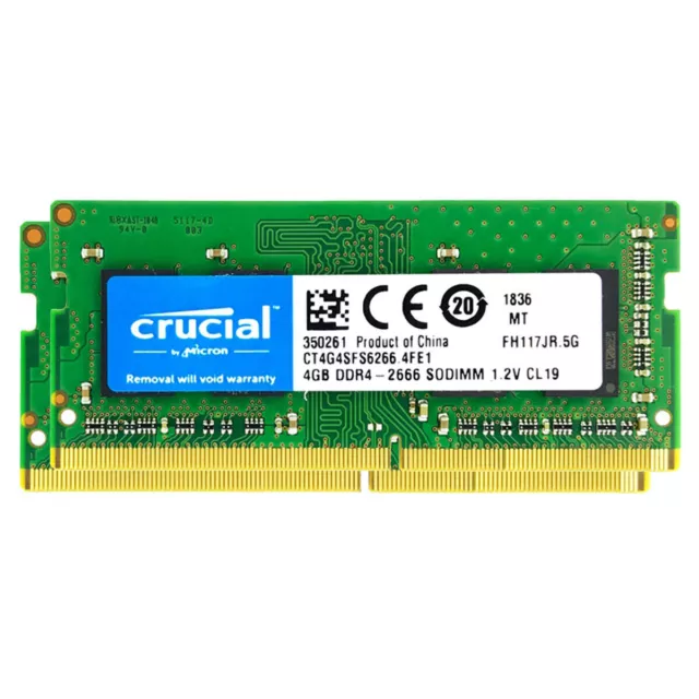 Crucial DDR4 8 GB 16 GB 32 GB 3200 2666 MHz computer portatile memoria RAM notebook RAM SO-DIMM 2