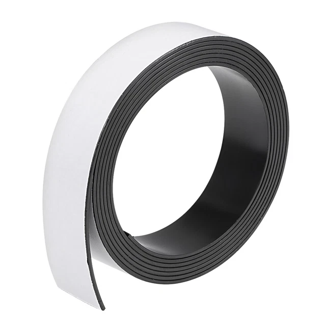 Asciutto Cancella Flessibile Magnetico 1 Pollici x 6.5 Piedi Magnetico