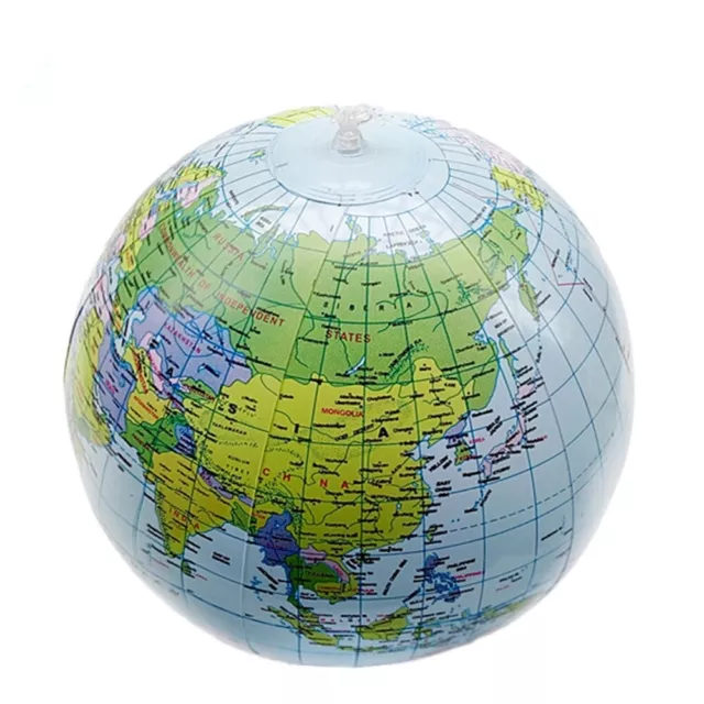 Ball am Strand Ball mit Ballon Spielzeug Inflatierbar World Map Globus