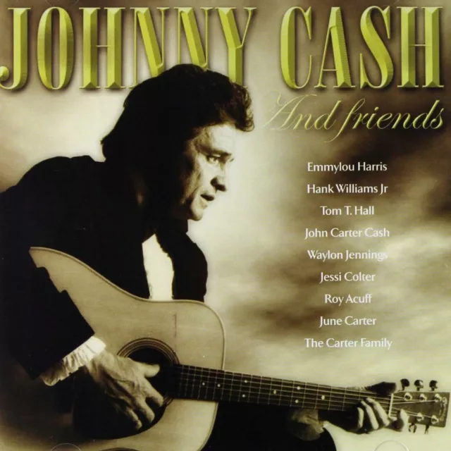 Johnny Cash - .... & Friends Cd ~Tom T Hall~Emmylou Harris~Waylon Jennings *New*