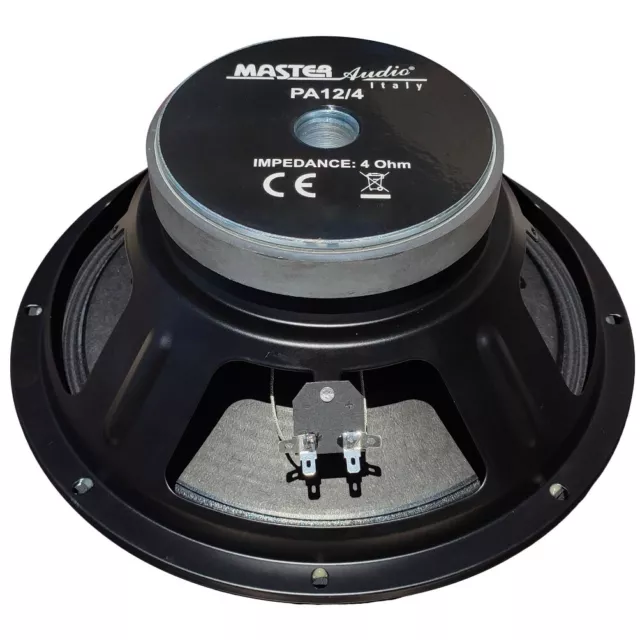 1 Woofer Master Audio Pa12/4 300 Mm 12"  Impedenza 4 Ohm Home Disco Dj Party