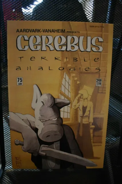 Cerebus the Aardvark #75 1st Print Aardvark Vanaheim Comics 1985 Dave Sim 9.0