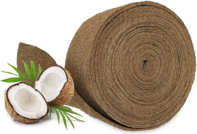 Kokosmatte Filzmatte Winterschutz und Kälteschutz für Pflanzen Meterware