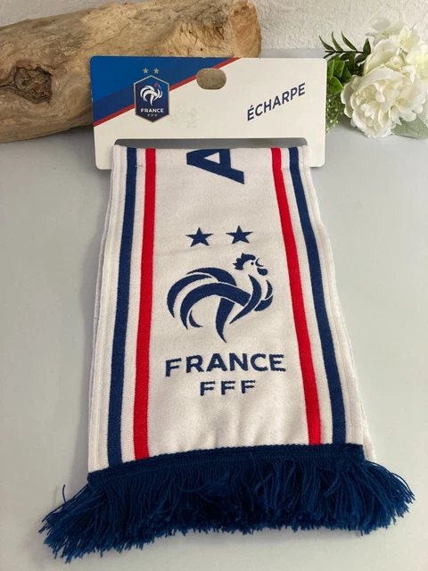 Écharpe Vintage France 98 - Coupe Du Monde Footix - Allez Les Bleus !