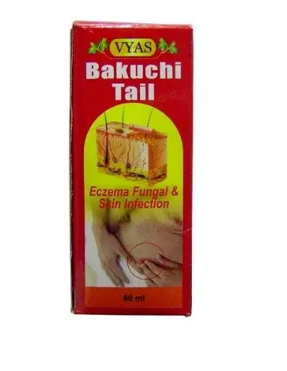 Herbal Vyas Bakuchi Tail 60 ml Natural Ayurvedic Oil Psoriasis Eczema Vitiligo