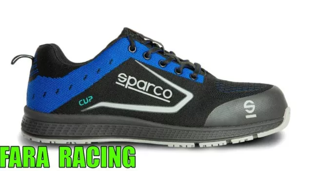 SPARCO 0752637NRAZ SCARPA ANTINFORTUNISTICA CUP S1P - Taglia 37 - NERO/BLU