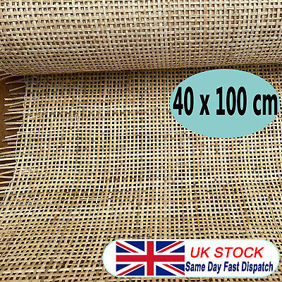 Panel de material de ratán para tejer caña 40*100 cm envío gratuito Reino Unido