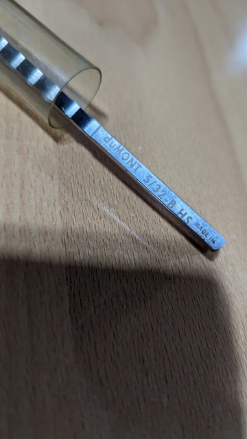 Dumont, 5/32" -B, Keyway Broach X 6-11/16" OAL