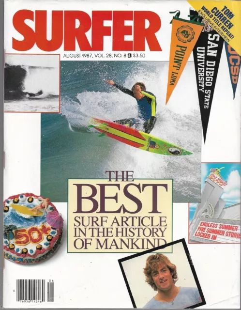 SURFER MAGAZINE, SEPT. 1982, Vol 23 No 9, El Martillo, Brazil, Hollywood  CloseUp £10.16 - PicClick UK