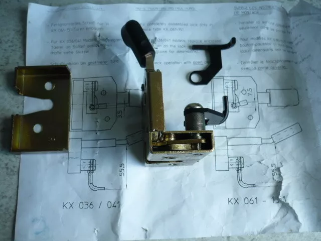 Türschloss Kabine assembled lock Kubota KX36 41 KX 61 - 151 Bagger 6972946540