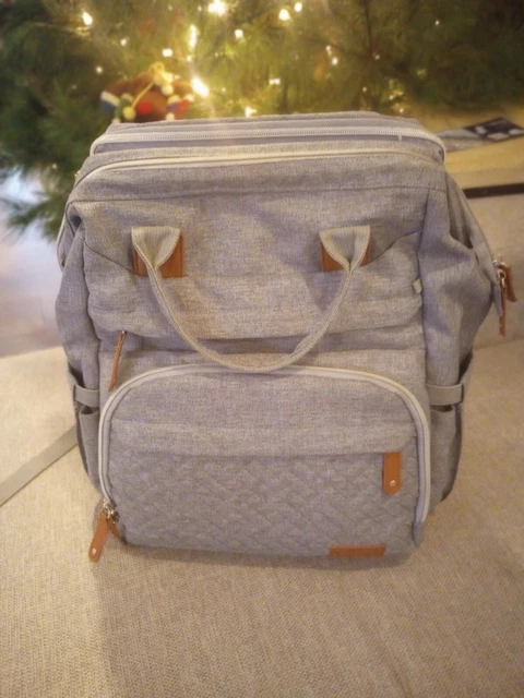 DERJUNSTAR Diaper bag Backpack Baby Bags Portable Bassinet