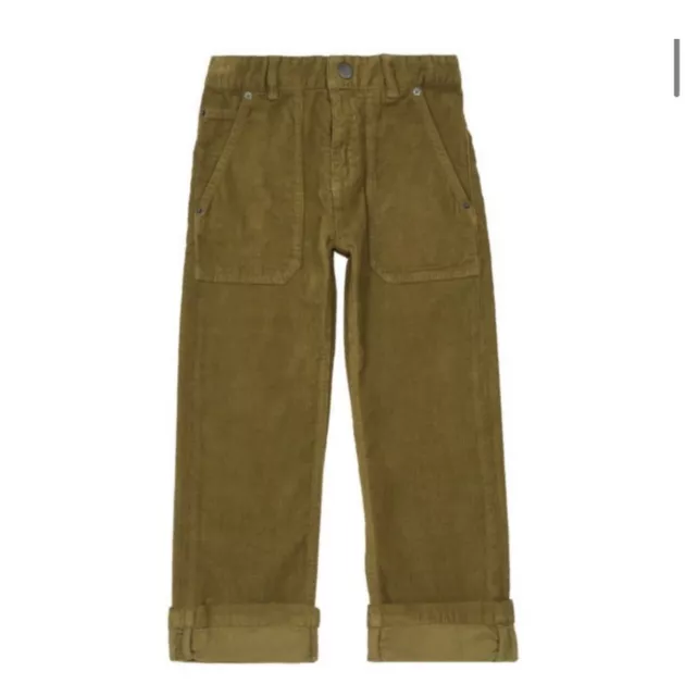 Bonpoint Malone Boys Age 6 Khaki Corduroy Pants Trousers