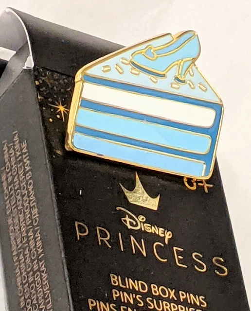 LOUNGEFLY DISNEY PRINCESS Cake Slice Blind Box Enamel Pin - Cinderella