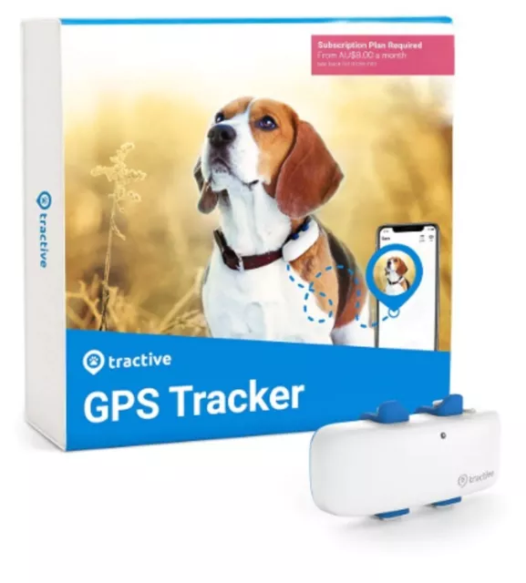 Tractive Gps Tracker For Dogs With Activity Monitoring Color: Snow In Box