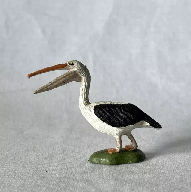 Vintage Plastic Britains Herald Ltd. Pelican Bird Toy Model