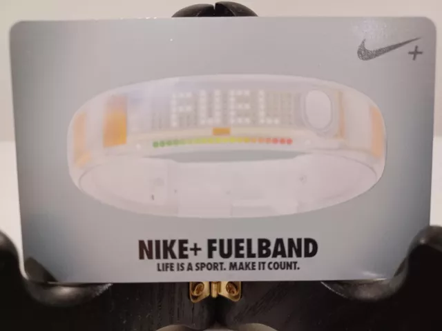 Nike Gift Card " Nike + Fuelband " Vhtf ⚽️  New 🏈 Great Price~ Life Is A Sport