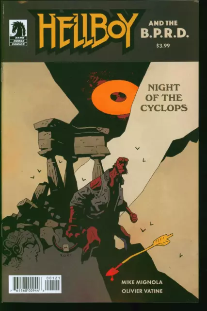 Hellboy & Bprd Night Of The Cyclops One-Shot Cvr B (Damaged)